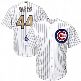 Youth Chicago Cubs #44 Anthony Rizzo White World Series Champions Gold Program Cool Base Stitched Jersey JiaSu,baseball caps,new era cap wholesale,wholesale hats